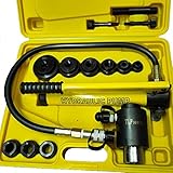 手動油圧パンチャー 8t Dタイプ 3.2mm厚鉄板対応 穴あけ