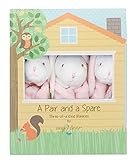 Angel Dear Blankie　ブランケット　出産　祝い　ピンク　ウサギ　3個セット