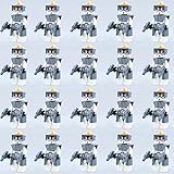 20ピース/ロット2016新しいカスタムMadet Star War最初世代クローントルーパーパイロットのStormtrooper withアクセサリー