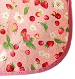 PALAS & DECORE LUONNOS Rupuru ファミリーエプロン キッズ Mサイズ L柄(ストロベリーピンク) RPA-120L