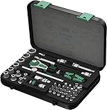 Wera 8100 SA 4 Zyklop Ratchet Set with 1/4' Drive, 41-Piece Set [並行輸入品]
