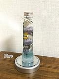【仏壇 造花 プリザーブドフラワー LED台座付】 お供え 花【ブルー】ペット　仏壇