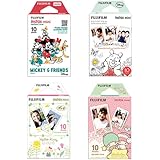 Amazon Co Jp Fujifilm インスタントカメラ チェキ用フィルム 10枚入 絵柄 キキ ララ Instax Mini Kikilala Ww 1 家電 カメラ