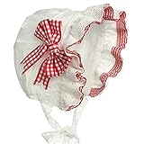 Hanakimi Birthロイヤルベビーボンネットハンドメイドkm018 US サイズ: XL カラー: レッド