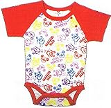 【ベビー服】【子供服】☆半袖ロンパース　ベアースタンプ☆(80)Bear Stamp　Rompers Dead Bear　値下げ　男の子　女の子　綿100%　コットン100%　カバーオール　前開き　可