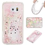 Samsung Galaxy S6 Edge ケース 保護カバー, UNEXTATI 高品質 TPU 超薄型 カバー ケース 液晶保護 脱着簡単 耐汚れ 耐衝撃 柔軟 軽量 Samsung Galax