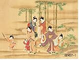 lhdlily日本語寿司欧州女子プレーンNostalgicレストランLarge通路ソファ背景壁画壁紙 LHDLily-561616981-11799