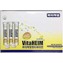 ビタミン Amazon | ビタハイム ビタミンC500mg 発泡ビタミン（レモン味 20