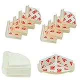 Kiss Kids 8 pcs Child Baby Protectors Transparent Anti-Collision Angle Table Corner Guards (Style L)