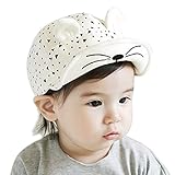 sakulala 子供 超可愛い ベビー用帽子 おっきな お耳付き 日差し キャップ 男女兼用 日焼け止め ユニセックス