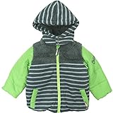 【梅春防寒】 CHILD CHAMP(チャイルド チャンプ) ニットボーダーボーダー中綿入りジャケット 120cm /GY NO.C-86154663