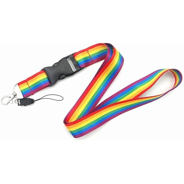 スマホストラップ 首掛け 携帯ストラップ　レインボー Amazon.co.jp: カラフルなレインボーストラップ女性ストラップ