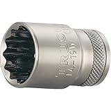 TRUSCO ソケット 12角タイプ 差込角12.7 対辺27mm T427W