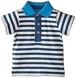 Kite 「カイト」 - オーガニックコットン - ボーダーポロシャツ - Organic cotton - Stripy Polo Shirt (12-18M (86cm))