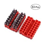 OUNONA セキュリティビット ビットホルダー Torx Hexスタースクリュードライバ 33個入