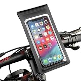 スマホホルダー 自転車 完全防水 防水 防塵 ケース スマホ 自転車ホルダー マウント マウントホルダー ホルダー 自転車用 LRZ-048