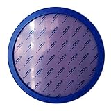 JiyaruラウンドフォトフレームWooden Wall Hanging写真ホルダーホームインテリア 8 inch ブルー JP0031-3-8in/QBUS