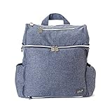 Gitta For2 Multi Function Baby Mom Nappy Changing Diaper Bag, Blue Denim by Gitta