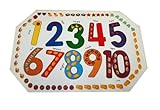 Learn Your Numbers Vinyl Placemat Set of 2 by Better Homes