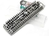 1stモール 100PCS ドライバーセット ビット配置早わかりケース セット ST-SD-2310