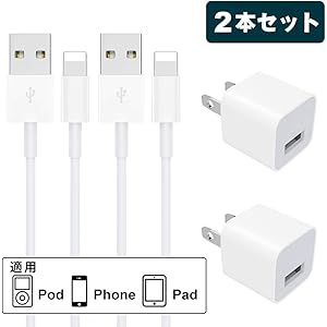 iPhone 充電ケーブル ActionPie【ケーブル*2】Lightning ケーブル 超高耐久ライトニングケーブル…