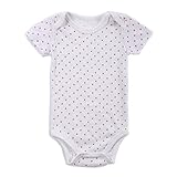 エルフ ベビー(Fairy Baby)ベビーカバーオール ロンパース ボディスーツ 肌着 半袖 女の子 出産祝い(サイズ：4-6M) 星柄