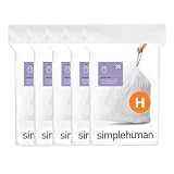 simplehuman コードH パーフェクトフィット 専用 30-35L ゴミ袋 100枚