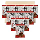 村岡食品 玉こんにゃく ピリ辛 醤油味 30g ×10袋セット PSJBOX ムラオカ 個包装 蒟蒻 こんにゃく 醤油漬け おつまみ