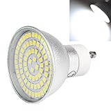 GLADLE GU10 80 SMD LEDスポットライトスポットシアタークラブショッピングブースライトホワイト - 6000-6500K昼光スポットライト - 800ルーメン、95ワット同等 - 1
