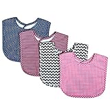 Trend Lab 4 Piece Perfectly Pretty Bouquet Bib Set by Trend Lab