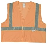 Jackson Safety ANSI Class 2 Standard Style Mesh Polyester Safety Vest with Silver Reflective by Jack