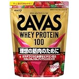 ザバス(SAVAS) ホエイプロテイン100 ストロベリー味 980g 明治