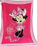 Disney Minnie Mouse Bow-tique Blanket by Disney [並行輸入品]