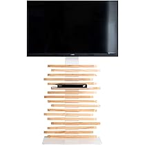 Amazon.co.jp: タンスのゲン テレビスタンド ハイタイプ 天然木 震度7