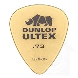 Jim Dunlop Ultex Standard Pick 12枚セット 0.73mm アルテックス スタンダード ピック ＆ Musent Custom Players Pick 付き | 421B073-ULT-12P