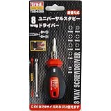 （業務用30セット）TRAD 差替式8WAYドライバー/作業工具 【軸長35mm】 スタビータイプ TSD-838S 〔業務用/DIY用品/日曜大工〕【×30セット】