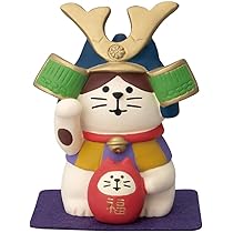 Amazon.co.jp: デコレ(Decole) 置物 鯉のぼりクリップ&スタンド φ6×H16