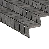 maykke 12 " x 11 "ホールデンモザイク壁と床タイル| Backsplashの台所、浴室、または洗濯部屋| 9 SQ FTバサルト( 10個パック) yoa1000101