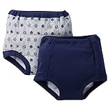 Gerber Little Boys ' 2パックトレーニングパンツPEVA裏地付き US サイズ: M カラー: ブルー