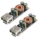 ACEIRMC 60W 6-35V DC - USB Type C PD 3.0 QC4 Type A QC3.0 DC 高速充電 12V 24V ステップダウン電源モジュール USB Type-C 携帯電話 急速充電アダプター (2個)