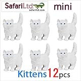 サファリ社ミニフィギュア 349622 仔猫 12個セット 仔ネコ 仔ねこ
