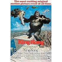 キングコング　76年　アメリカ公開時オリジナルポスター キングコング 76年 アメリカ公開時オリジナルポスター キング