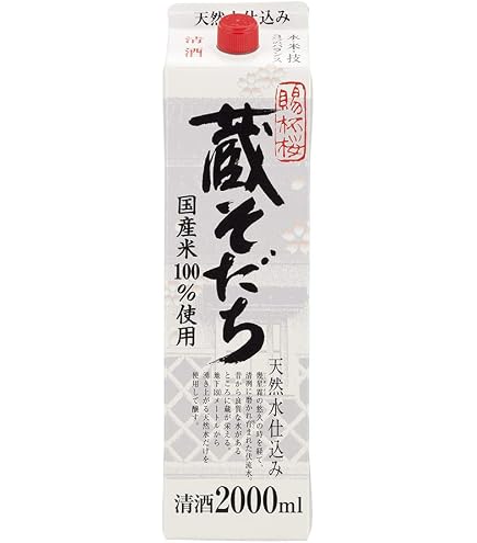 Amazon.co.jp: 日本酒 上撰 松竹梅 酒パック 2L 6本 1ケース : 食品