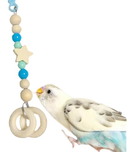 Amazon | インコ かじりおもちゃ 約15cm 日本製 天然木 セキセイインコ