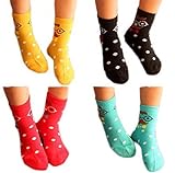 (ビグッド)Bigood 可愛い ベビー 靴下 ショートソックス キッズ 新生児 男の子 子供 ソックス 女の子 幼稚園 保温 ドット 5足セット出産祝い 色 ランダム L