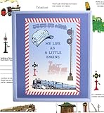 Dolce Mia Trains Baby Memory Book by Dolce Mia Designs [並行輸入品]
