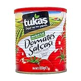 TUKAS トマトペースト　トルコ産　830g×6缶