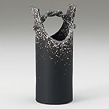 錆白吹手桶型花瓶 [9.5 x 7.8 x 20cm 411g] 【花瓶】 | 料亭 旅館 和食器 飲食店 おしゃれ 食器 業務用