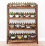 花スタンド屋内 4階段のはしご花/植物ラック/棚木製の隅の棚植物鉢の庭の植物のディスプレイホルダー棚/ラックスタンドガーデンストレージシェルフ居間のための室内棚ユニットオフィスバルコニー (サイズ さ
