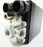 (スリーボックス)ThreeBox エアーコンプレッサー 圧力 スイッチ 4ポート プレッシャースイッチ